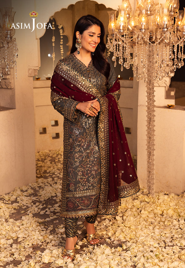 Asim Jofa | Shehnai Festive Collection | AJSH-07 - Pakistani Dress - Maria Faisal