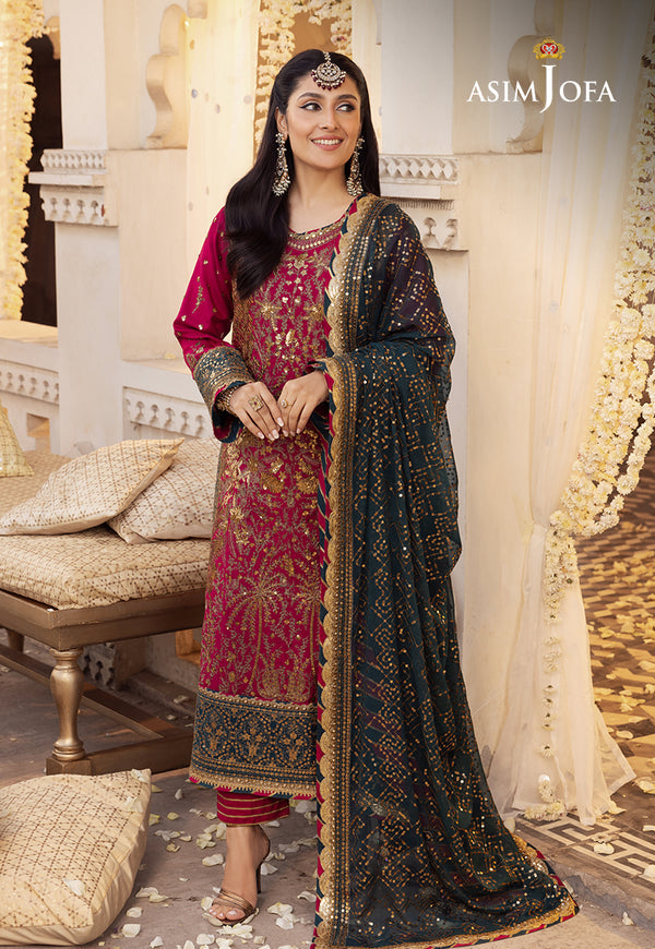 Asim Jofa | Shehnai Festive Collection | AJSH-19 - Pakistani Dress - Maria Faisal
