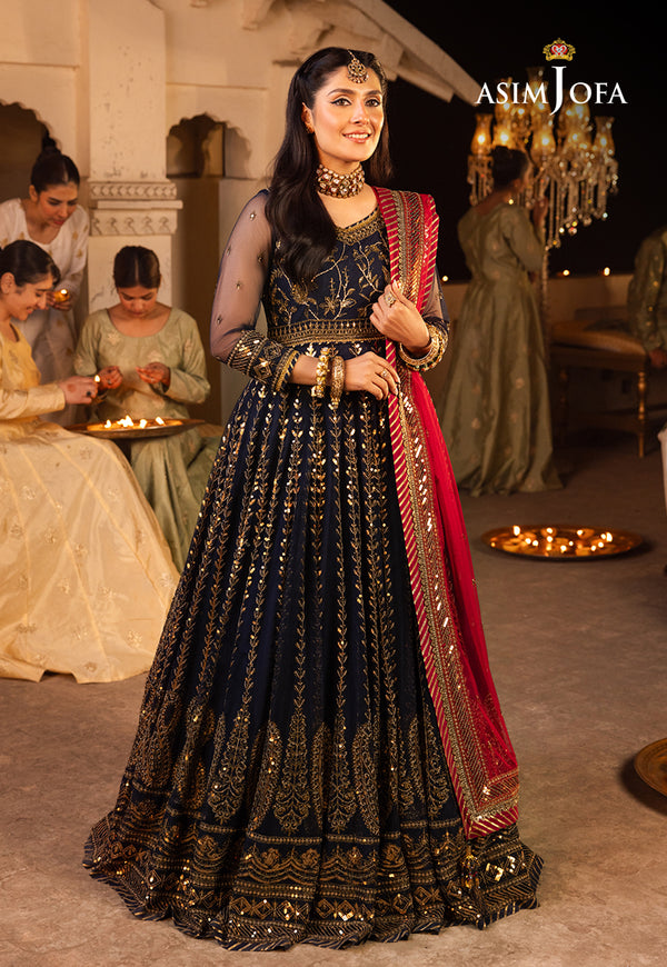 Asim Jofa | Shehnai Festive Collection | AJSH-10 - Pakistani Dress - Maria Faisal