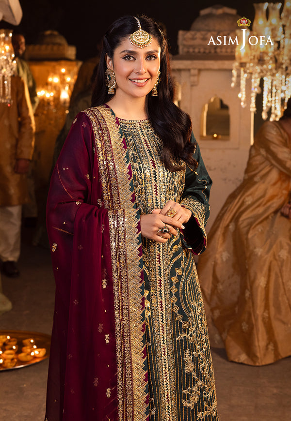 Asim Jofa | Shehnai Festive Collection | AJSH-20 - Pakistani Dress - Maria Faisal