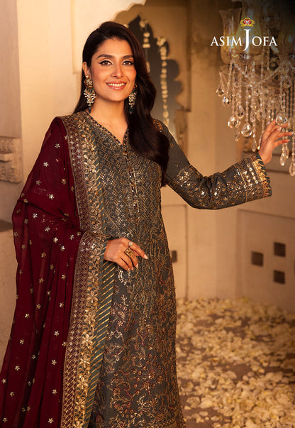 Asim Jofa | Shehnai Festive Collection | AJSH-07 - Pakistani Dress - Maria Faisal