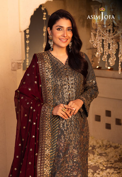 Asim Jofa | Shehnai Festive Collection | AJSH-07 - Pakistani Dress - Maria Faisal