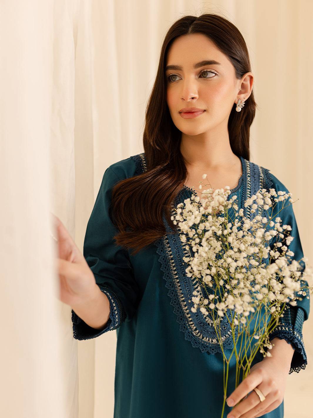 Mahnur | Petal Whispers Lawn Pret | Asteria by Maria Faisal - Registered Vendor of : Mahnur - type : Ladies Clothes - 100% original wedding dresses