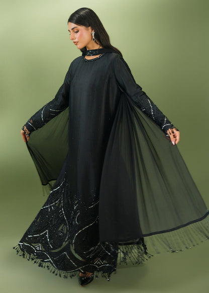 Jeem | Celestial Luxe Formals |AURA BLACK - Formal Dress - available at Maria Faisal in UK and USA.