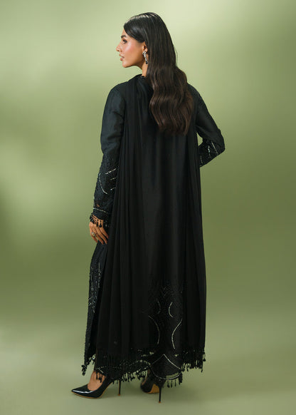 Jeem | Celestial Luxe Formals |AURA BLACK - Formal Dress - available at Maria Faisal in UK and USA.