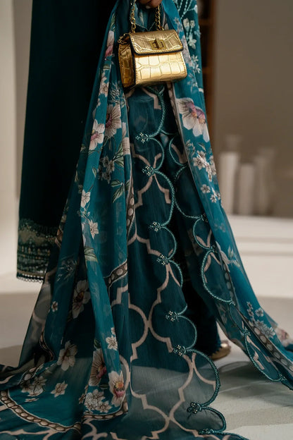 Azzal | Aghaaz Luxury Lawn | Mehr - Pakistani Dress 