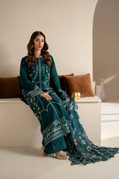Azzal | Aghaaz Luxury Lawn | Mehr - Pakistani Dress 