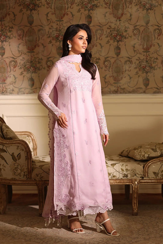 Azure | Ensembles | Orchid Whisper - Casual Dress - available at Maria Faisal in UK and USA.