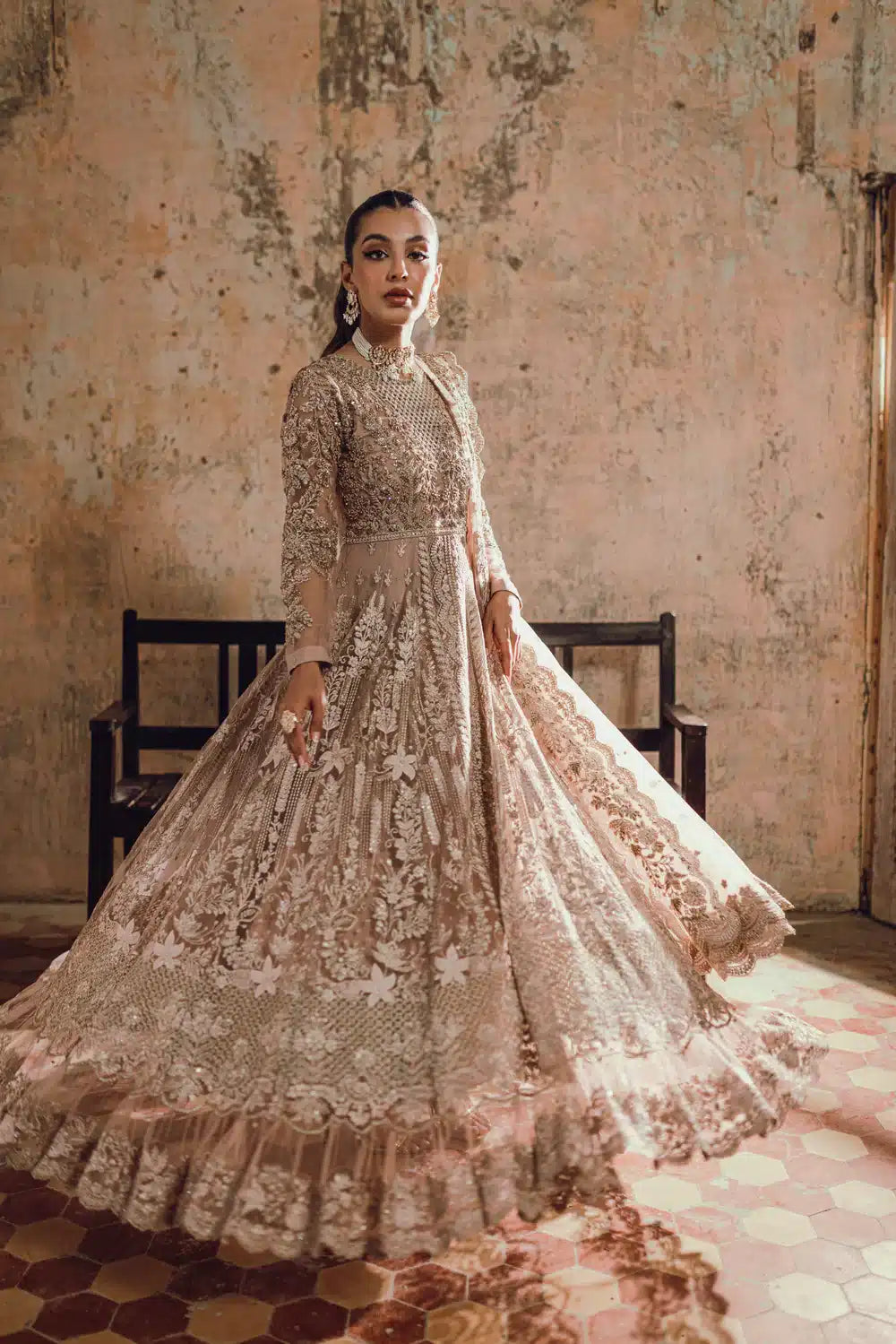 Azure | Wedding Edit 23 | Nayaab - Bridal 