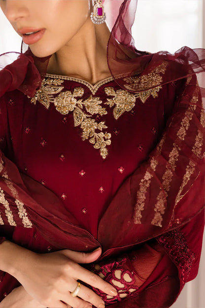 Azure | Ensembles Embroidered Formals | Garnet Glam - Formal 