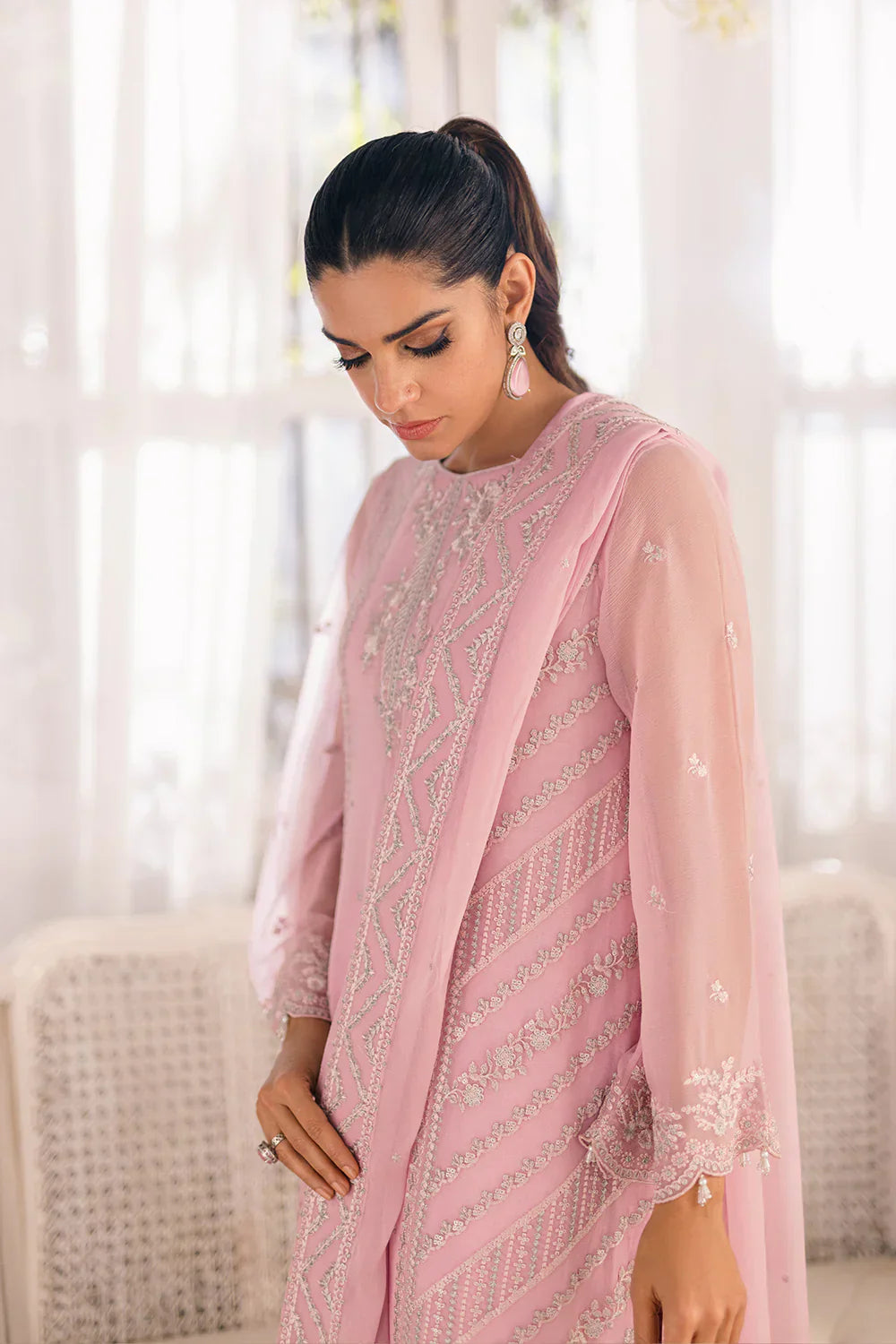 Azure | Ensembles Embroidered Formals | Tender Tulip - Luxury 