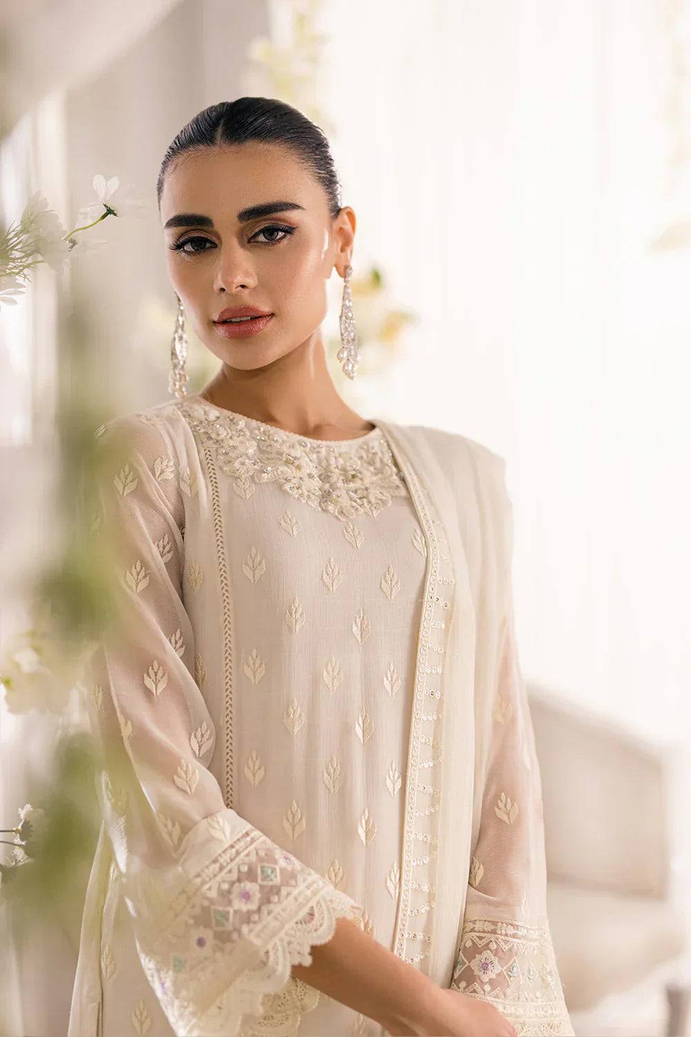 Azure | Ensembles Embroidered Formals | Angelic Frost - Formal 