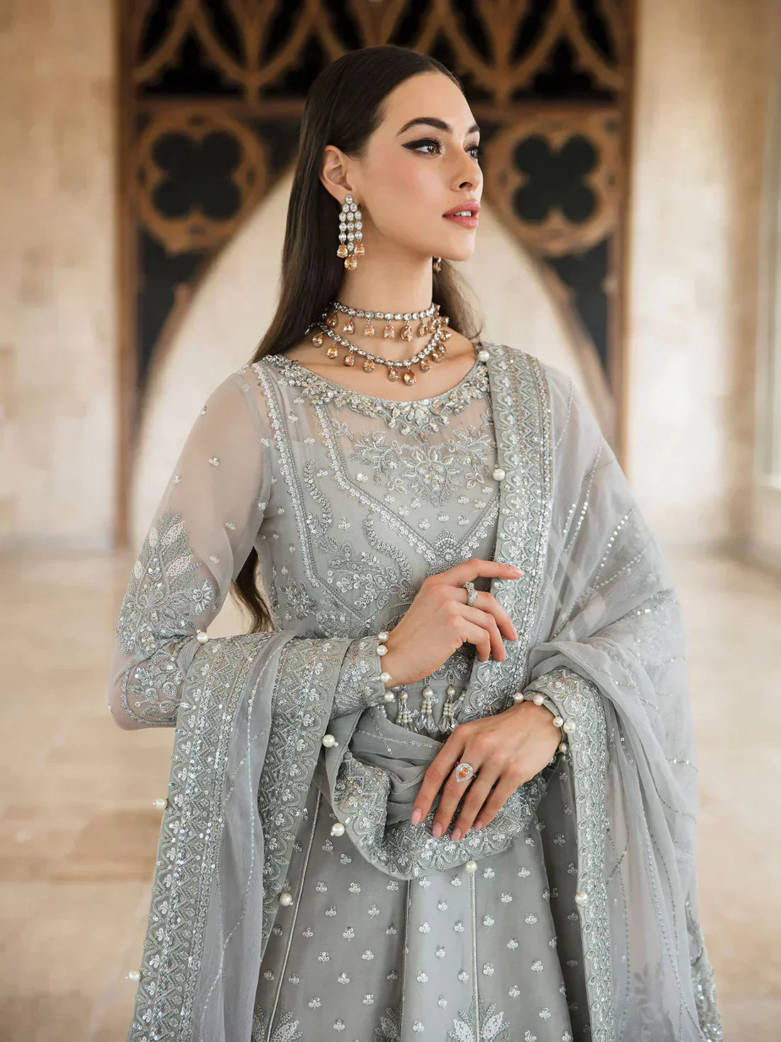 Gulaal | Embroidered Chiffon 23 | ARWA 06