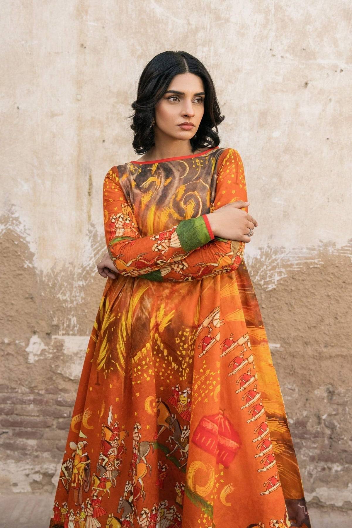 Fahad Hussayn | Lawn Banger | Baori by Maria Faisal - Registered Vendor of : Fahad Hussayn - type : Ladies Clothes - 100% original wedding dresses