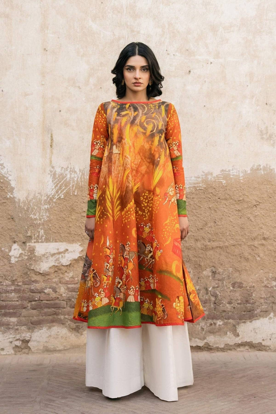 Fahad Hussayn | Lawn Banger | Baori by Maria Faisal - Registered Vendor of : Fahad Hussayn - type : Ladies Clothes - 100% original wedding dresses