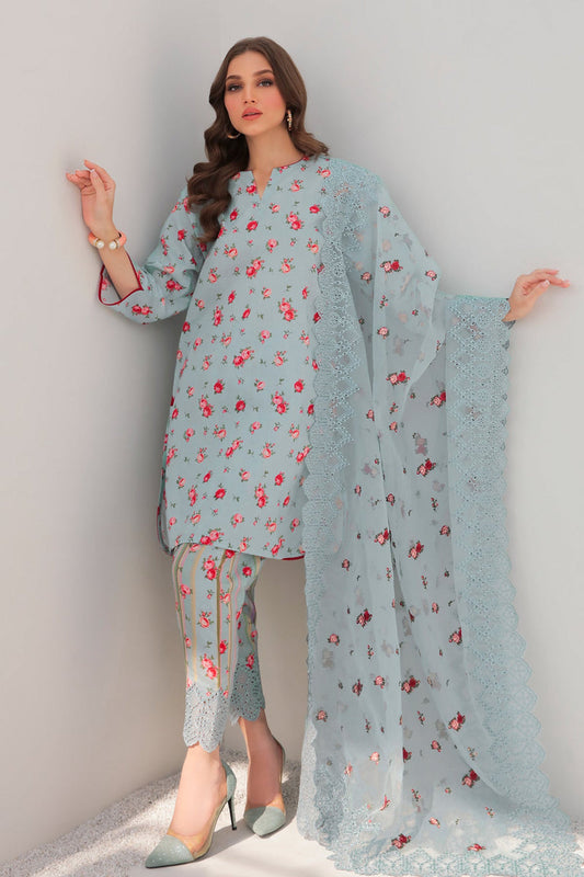 Baroque | Lawn Collection 24 | UF-305 - Waniyas