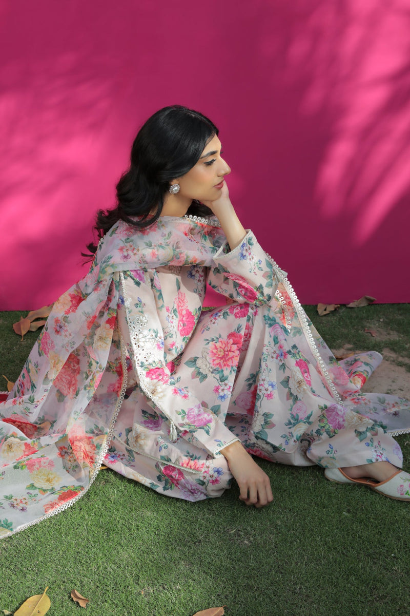 Baroque | Lawn Collection 24 | UF-191 - Waniyas