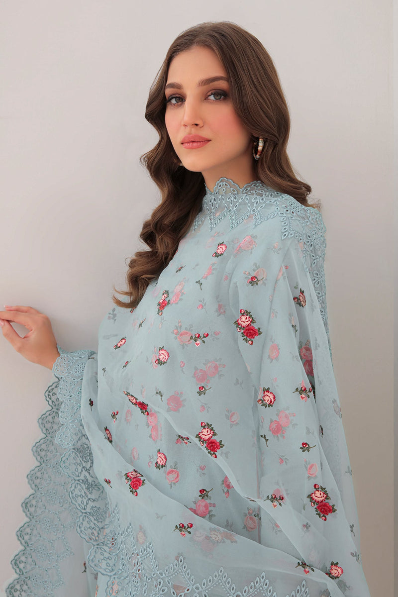 Baroque | Lawn Collection 24 | UF-305 - Waniyas