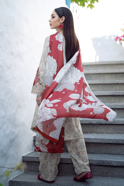 Baroque | Lawn Collection 24 | UF-549 - Waniyas