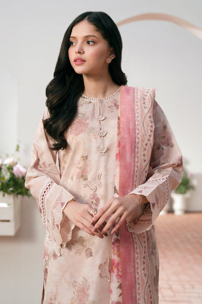 Baroque | Lawn Collection 24 | UF-527 - Waniyas