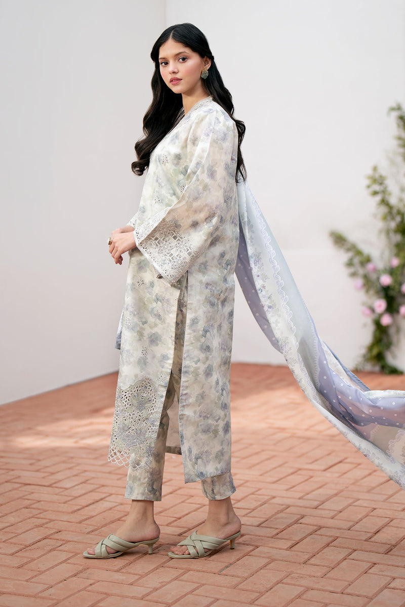 Baroque | Lawn Collection 24 | UF-536 - Waniyas