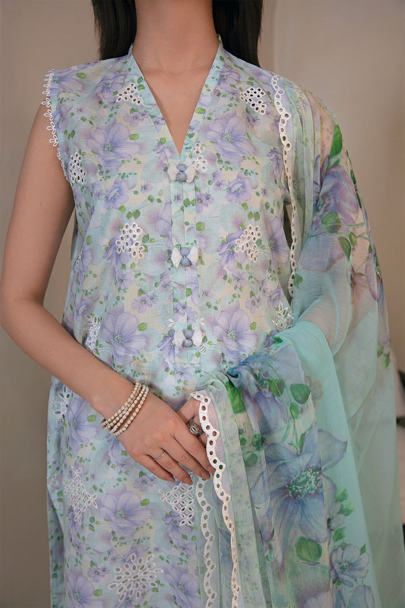 Baroque | Lawn Collection 24 | UF-357 - Waniyas