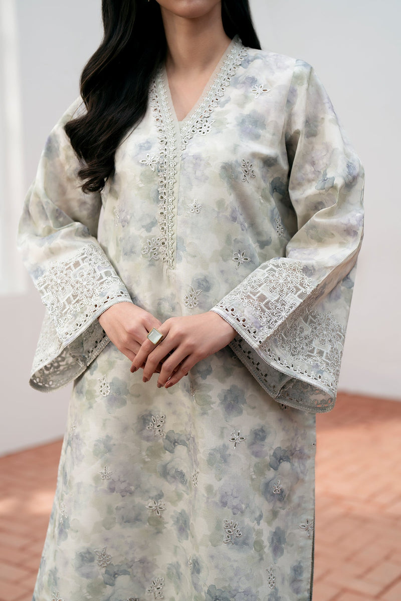 Baroque | Lawn Collection 24 | UF-536 - Waniyas