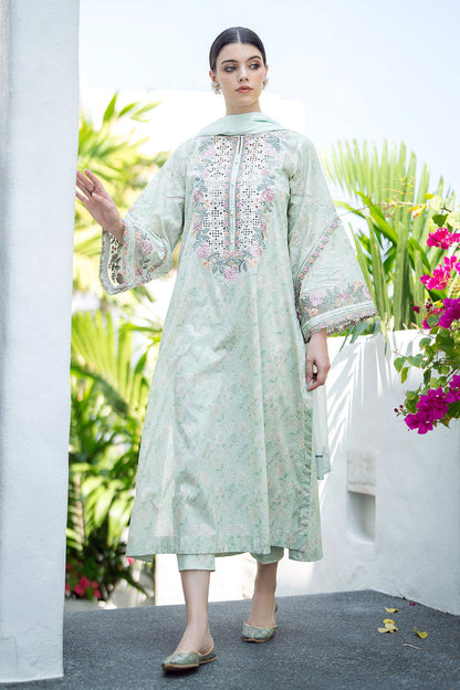 Baroque | Lawn Collection 24 | UF-550 - Waniyas