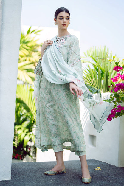 Baroque | Lawn Collection 24 | UF-550 - Waniyas