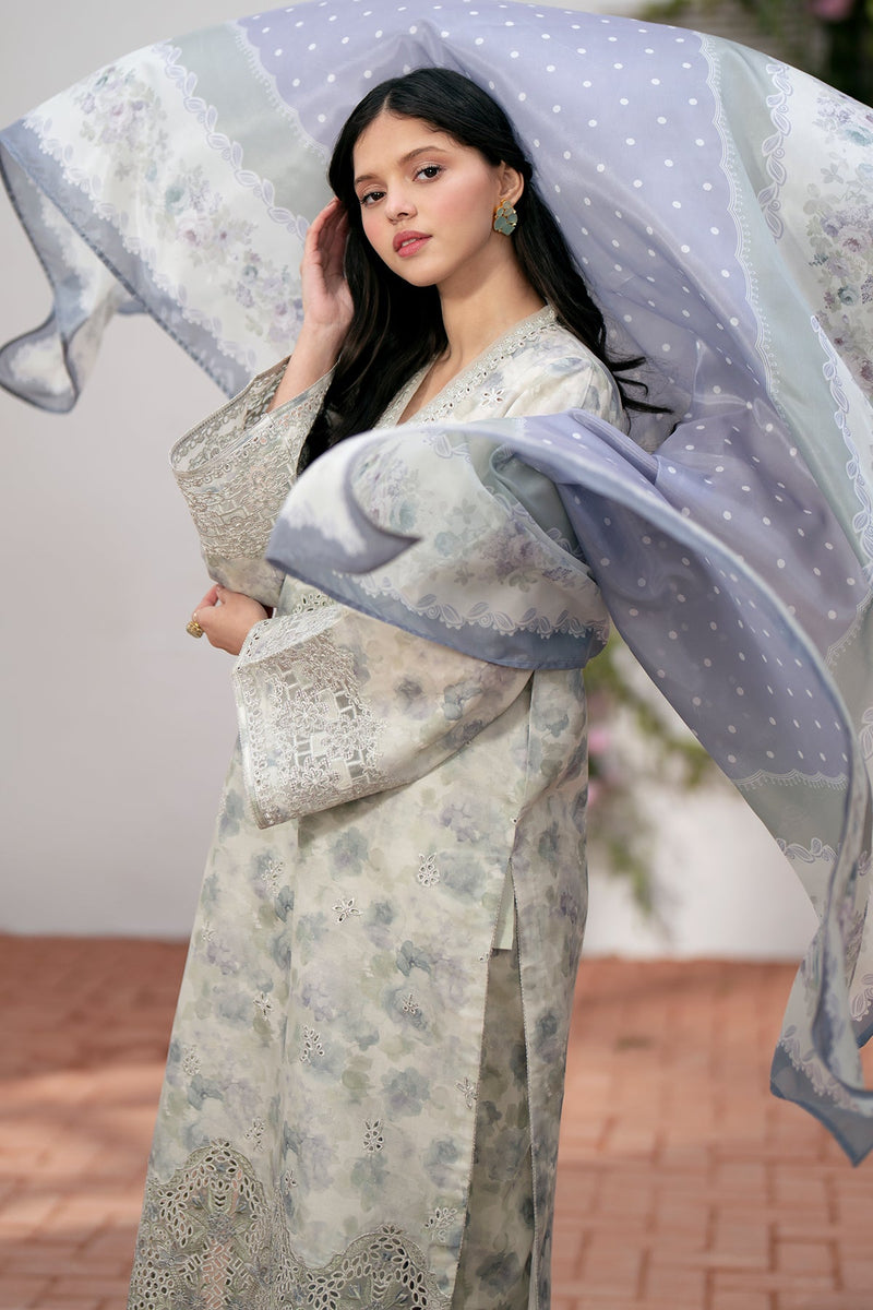 Baroque | Lawn Collection 24 | UF-536 - Waniyas