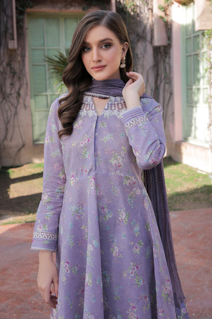 Baroque | Lawn Collection 24 | UF-324 - Waniyas