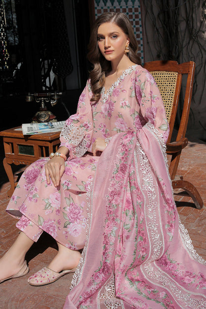 Baroque | Lawn Collection 24 | UF-315 - Waniyas