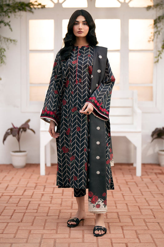 Baroque | Lawn Collection 24 | UF-538 - Waniyas