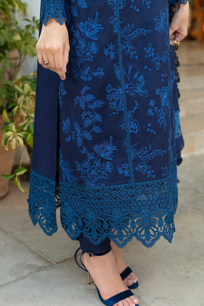 Baroque | Lawn Collection 24 | UF-380 - Waniyas