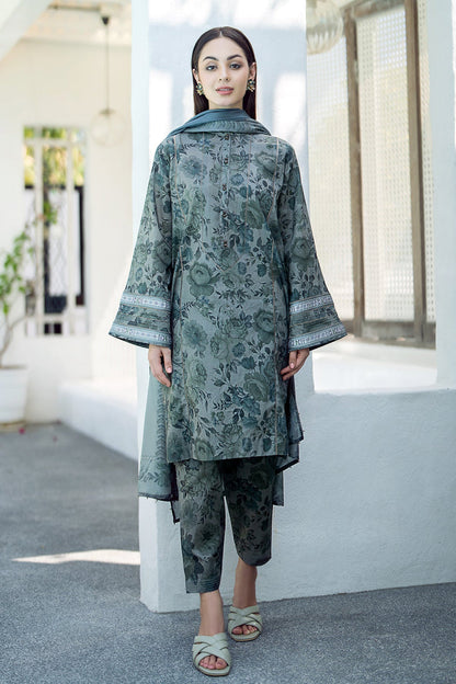 Baroque | Lawn Collection 24 | UF-551 - Waniyas