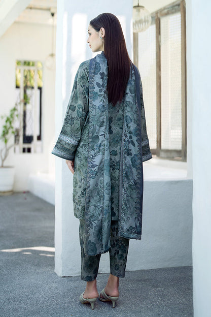 Baroque | Lawn Collection 24 | UF-551 - Waniyas