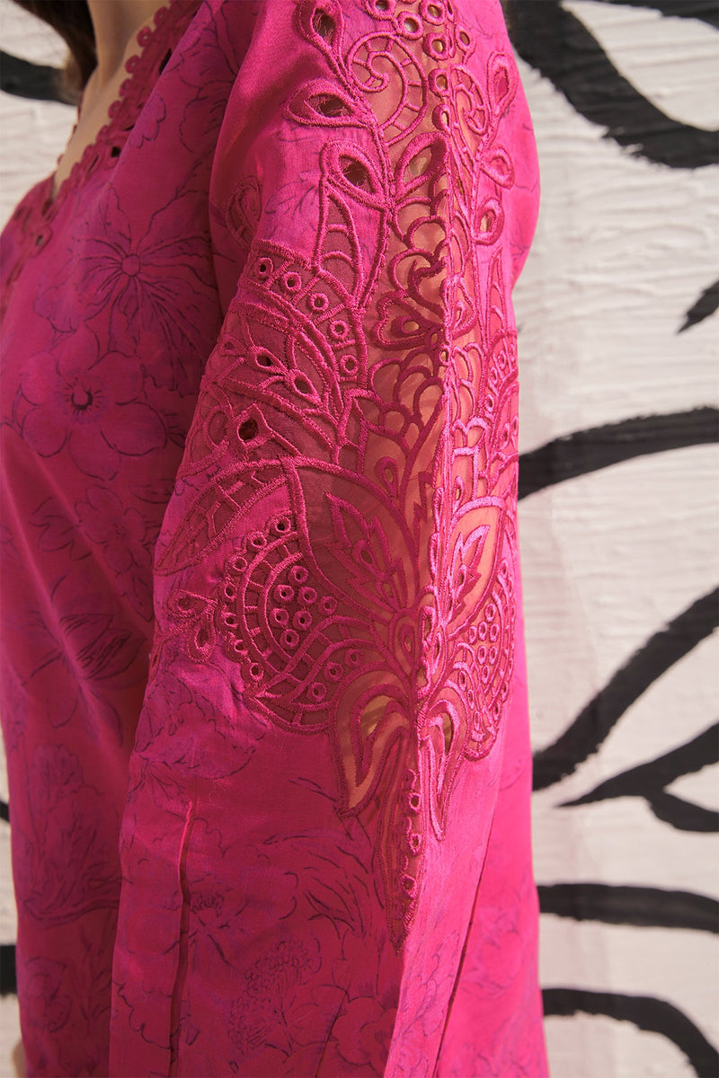 Baroque | Lawn Collection 24 | UF-308 - Waniyas