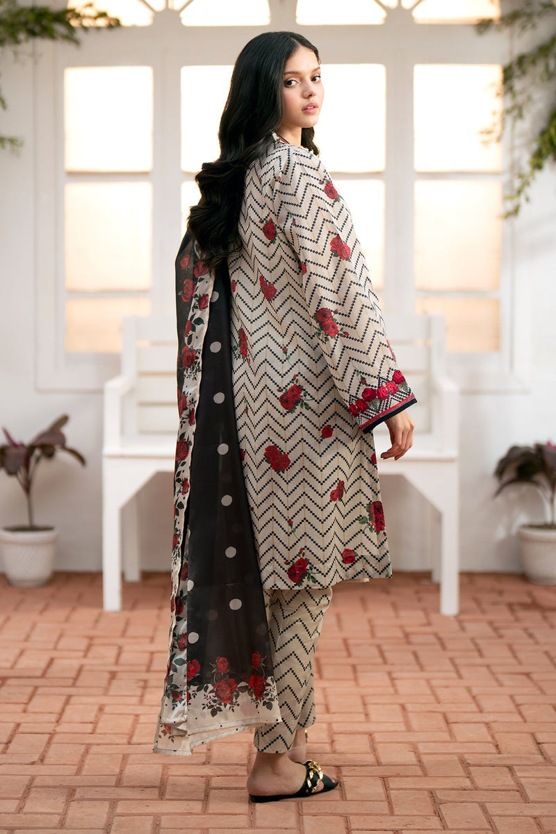 Baroque | Lawn Collection 24 | UF-539 - Waniyas