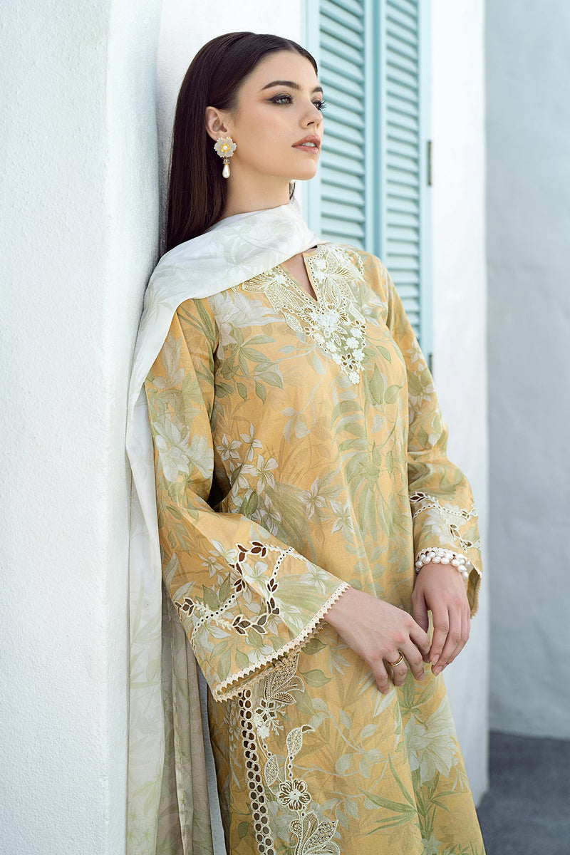 Baroque | Lawn Collection 24 | UF-542 - Waniyas