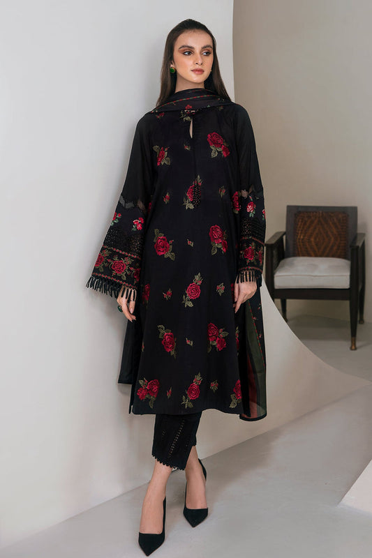 Baroque | Lawn Collection 24 | UF-361 - Waniyas