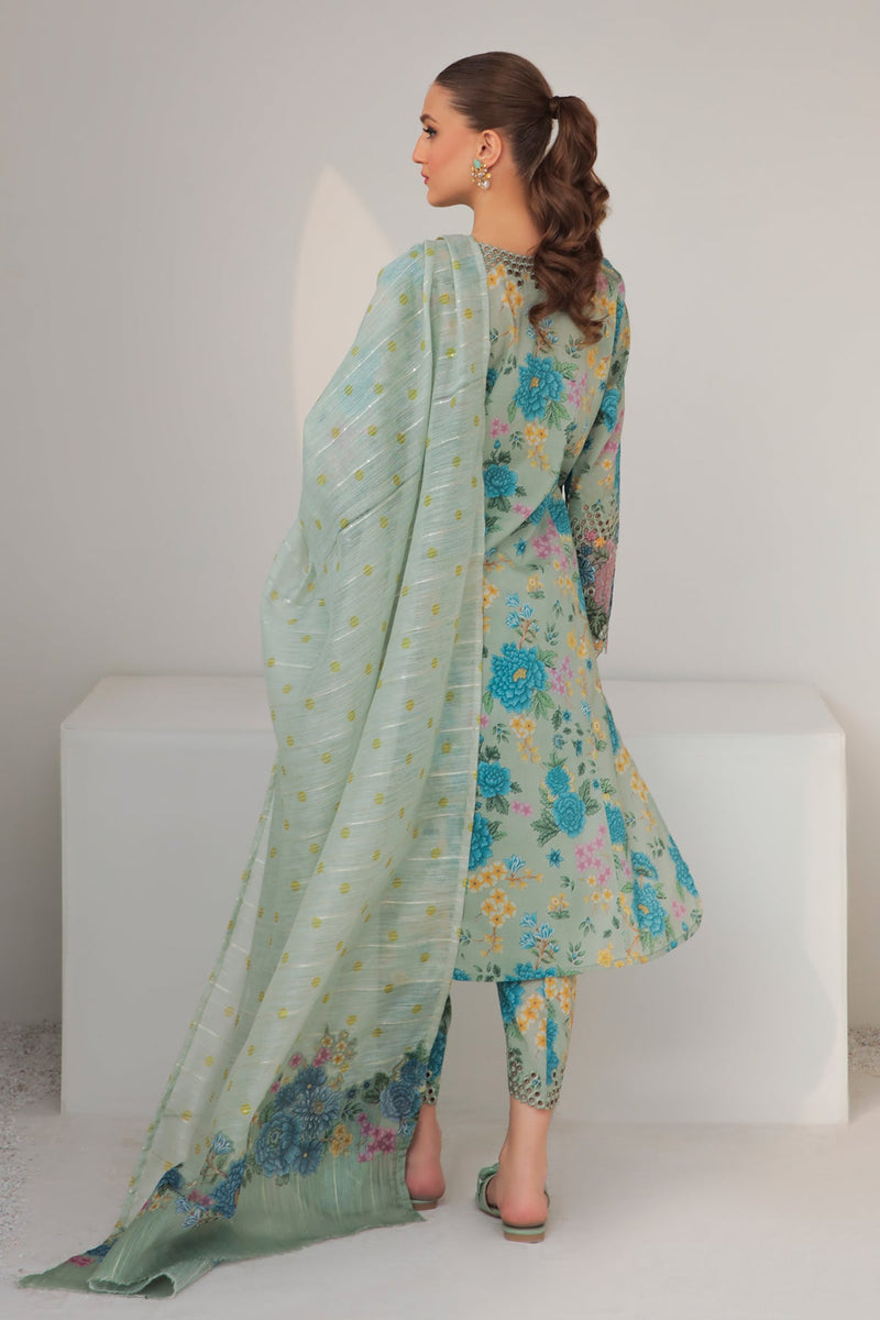Baroque | Lawn Collection 24 | UF-310 - Waniyas