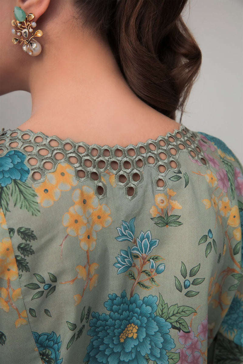 Baroque | Lawn Collection 24 | UF-310 - Waniyas