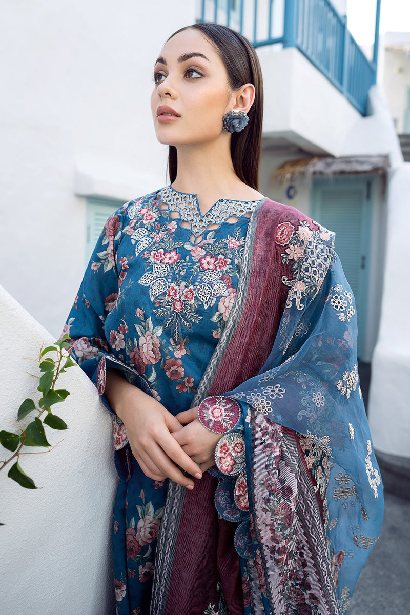 Baroque | Lawn Collection 24 | UF-554 - Waniyas