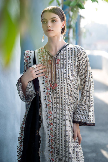 Baroque | Lawn Collection 24 | UF-555 - Waniyas