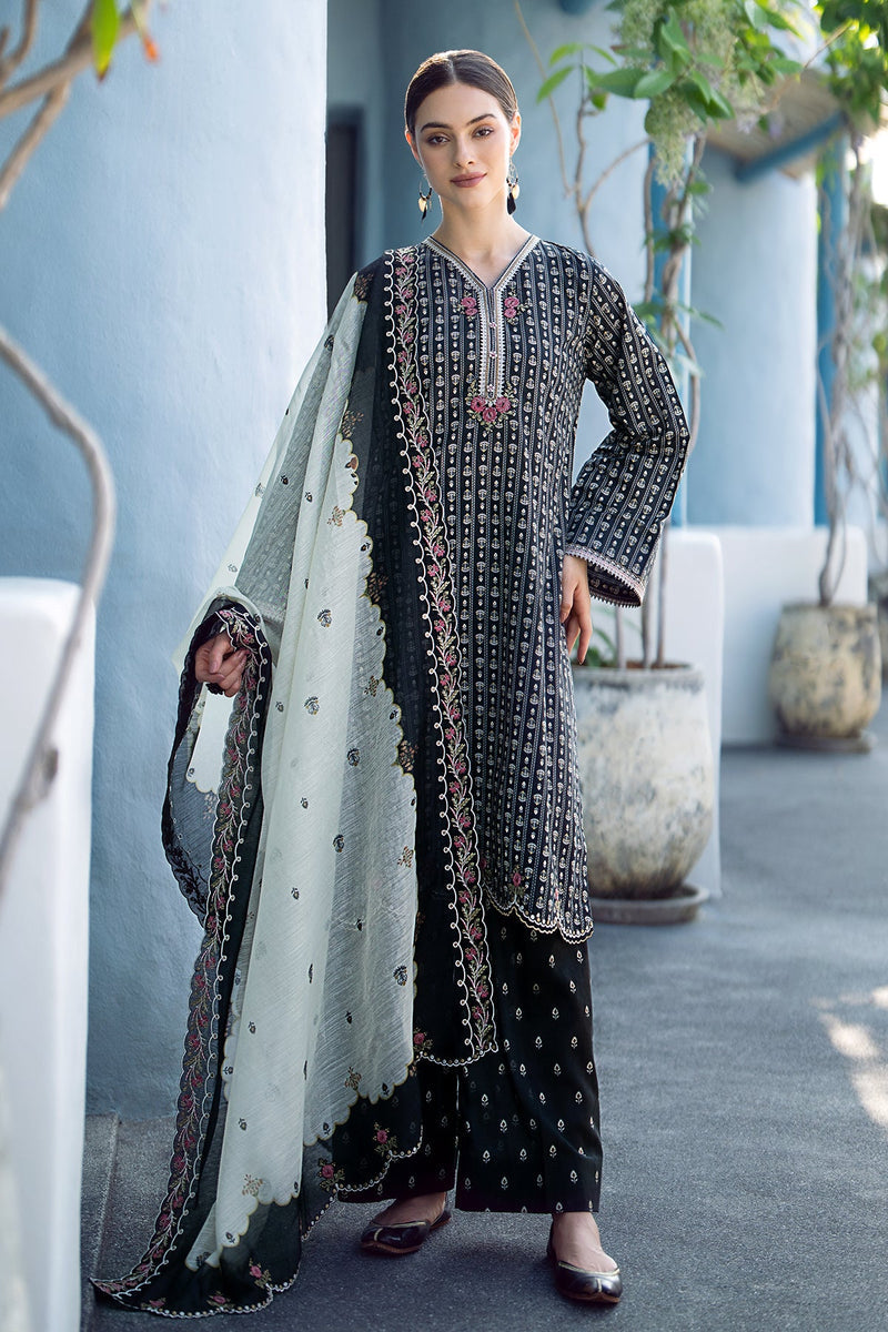 Baroque | Lawn Collection 24 | UF-556 - Waniyas