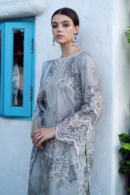 Baroque | Lawn Collection 24 | UF-557 - Waniyas