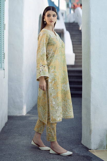 Baroque | Lawn Collection 24 | UF-542 - Waniyas