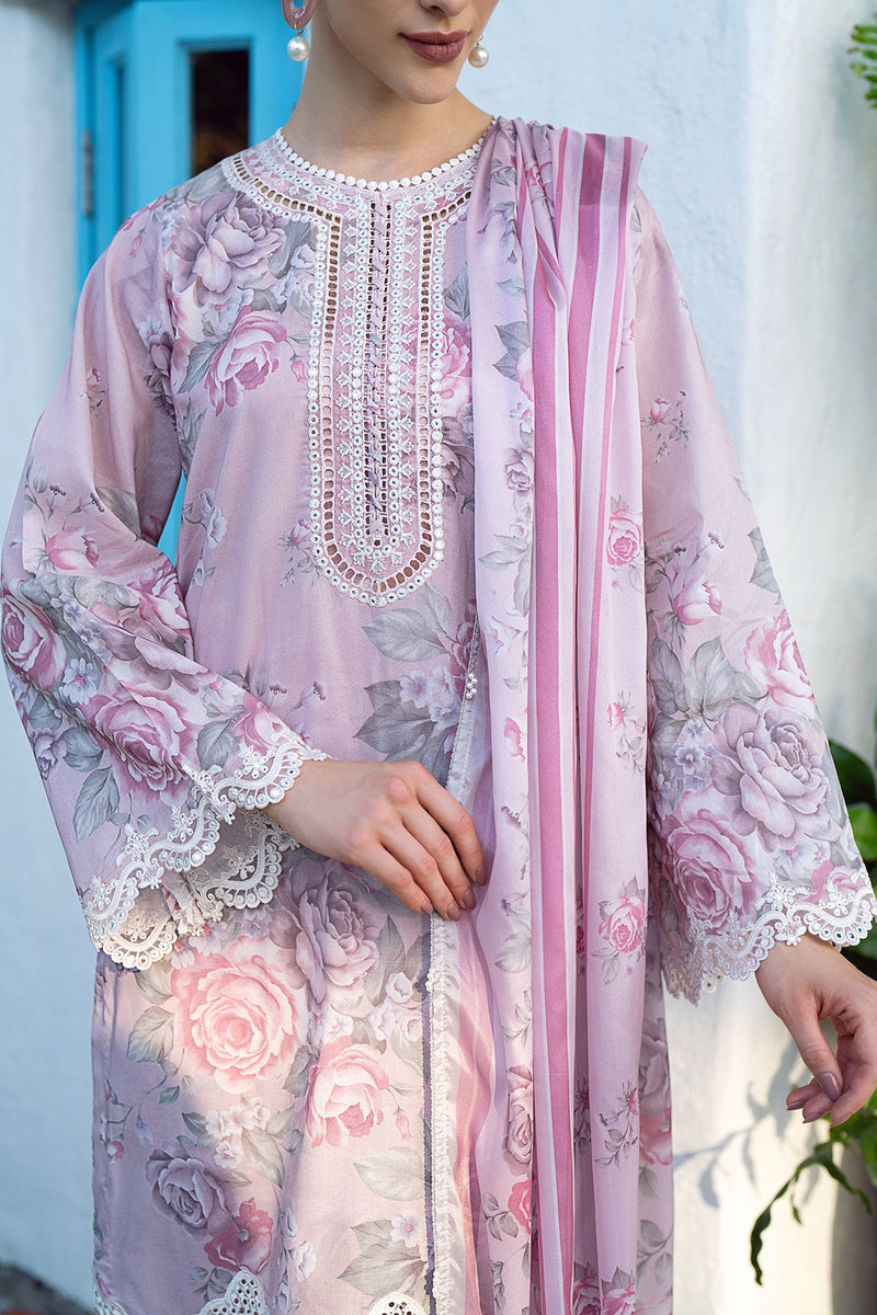 Baroque | Lawn Collection 24 | UF-558 - Waniyas