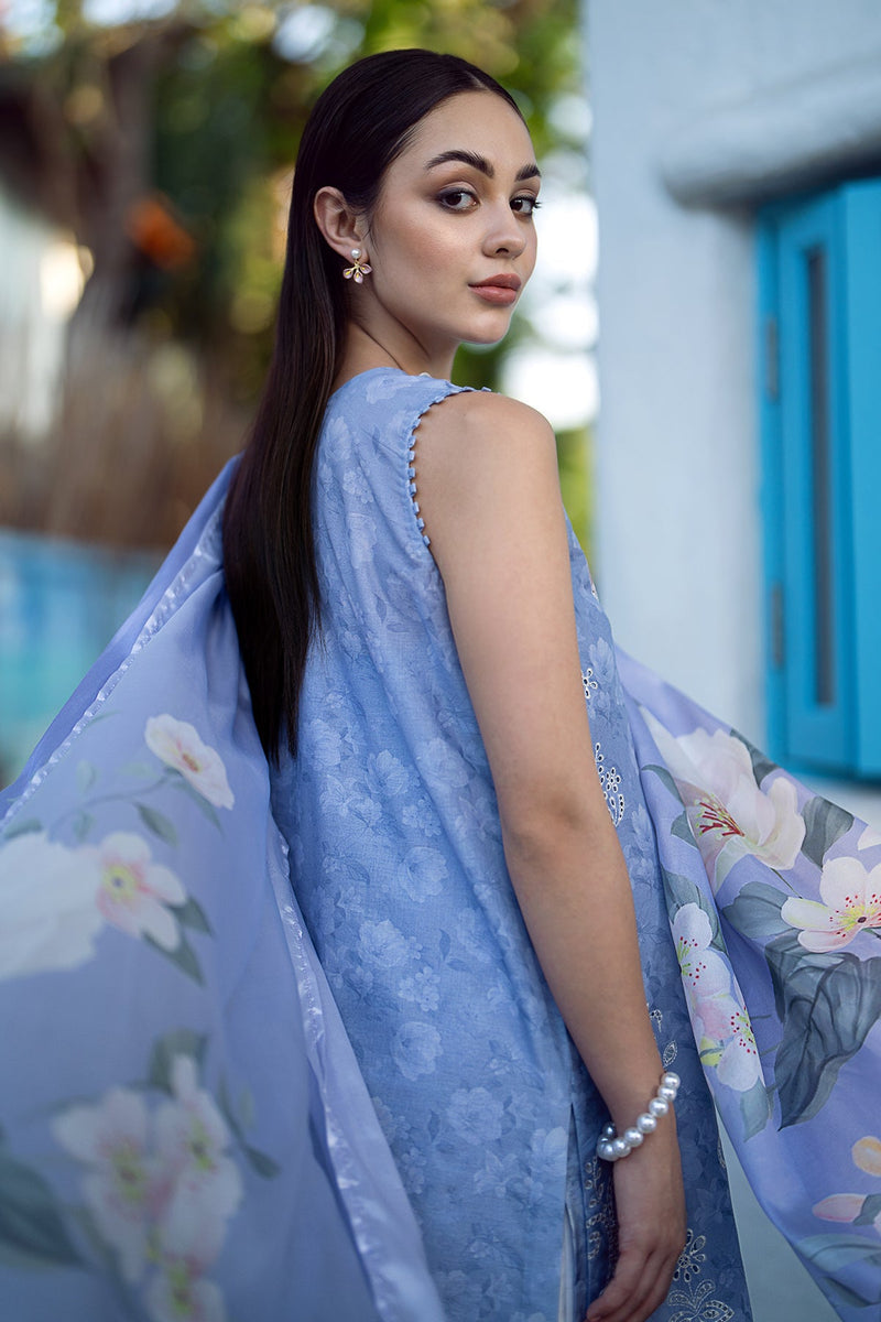 Baroque | Lawn Collection 24 | UF-559 - Waniyas