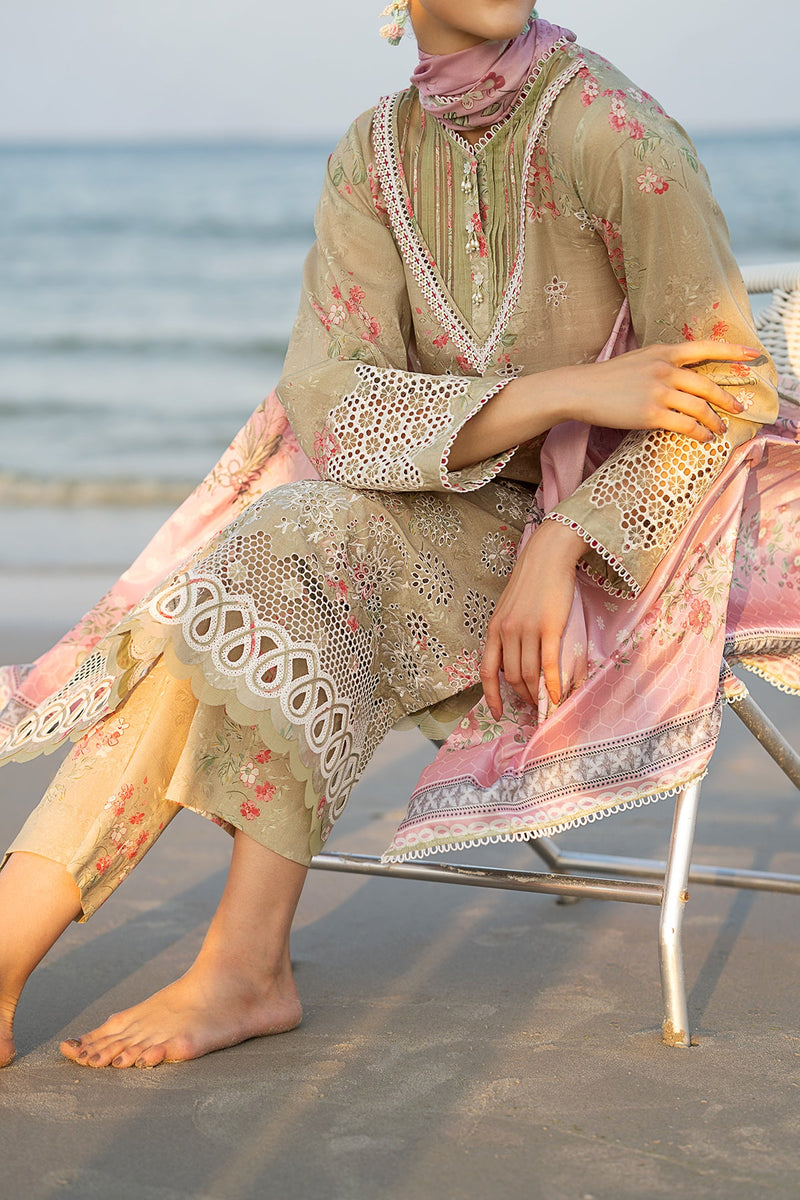 Baroque | Lawn Collection 24 | UF-560 - Waniyas
